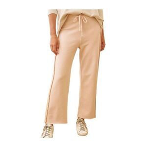 FRANK & EILEEN - BELLA SWEATPANT In Vintage Pink No Drawstring sz Large